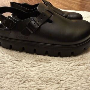BIRKENSTOCK 
Tokio Exquisite Flatform Clogs